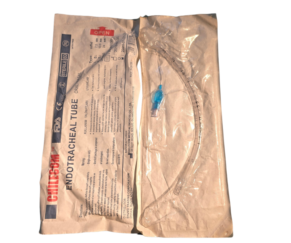 Endotracheal tube with TaperGuard off